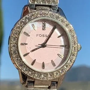 Fossil | Accessories | Fossil Es 289 Crystallized And Pink 